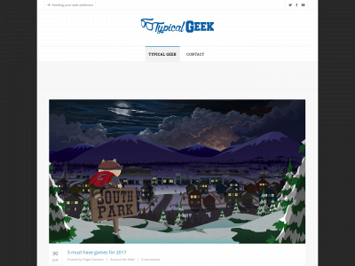 typicalgeek.com snapshot