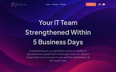 modual.tech snapshot