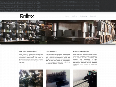 rollexmachinery.com snapshot