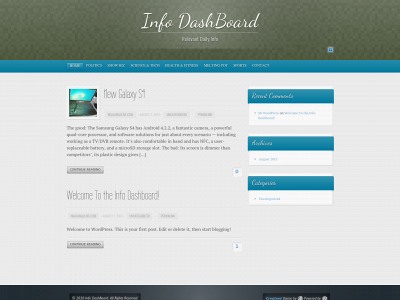 theinfodashboard.com snapshot