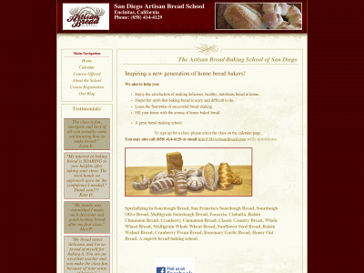 sdartisanbread.com snapshot