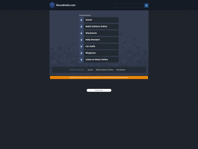 soundmeta.com snapshot