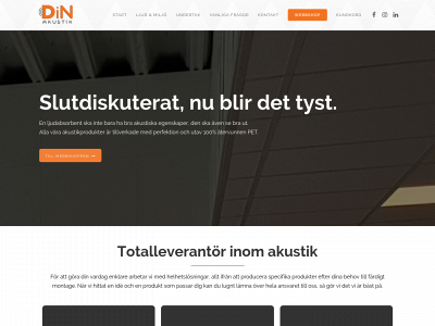 dinakustik.se snapshot