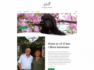 designer-hunde.dk snapshot
