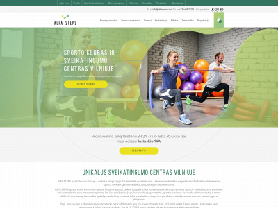 alfasteps.com snapshot