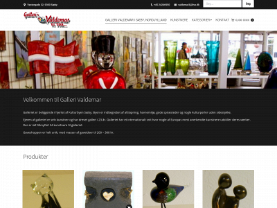 gallerivaldemar.dk snapshot