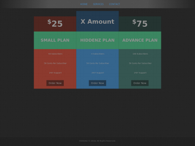 hiddenz.com snapshot
