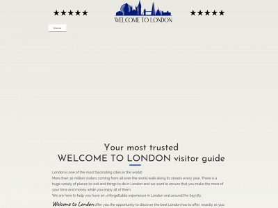 welcometo.london snapshot