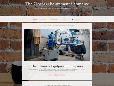 thecleanersequipment.net snapshot