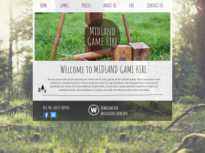 midlandgamehire.co.uk snapshot