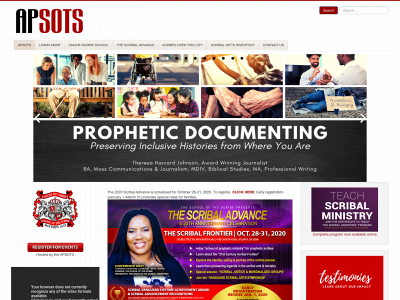 schoolofthescribe.com snapshot