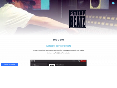 www.peterpbeatz.com snapshot