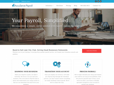 accuservepayroll.com snapshot
