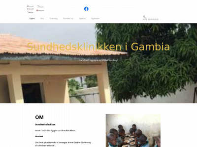 sundhedsklinikkenigambia.dk snapshot