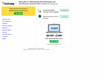 allthatandachocolatechip.com snapshot