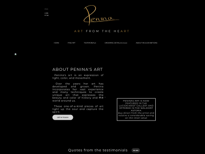 artbypenina.com snapshot