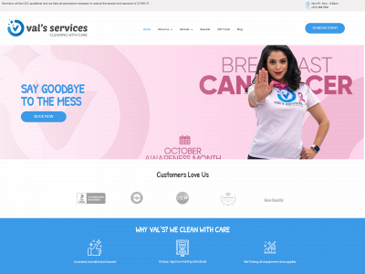 valsservices.com snapshot
