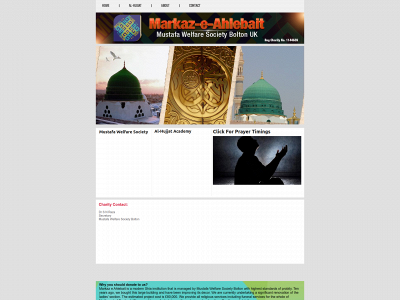 markazeahlebait.org snapshot