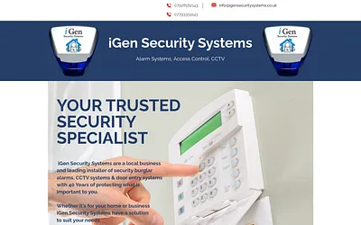 igensecuritysystems.co.uk snapshot