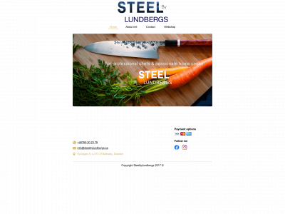 steelbylundbergs.se snapshot