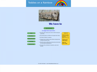 teddiesonarainbow.co.uk snapshot
