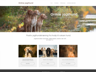 online-jagthund.dk snapshot