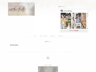 cutthefluffblog.com snapshot
