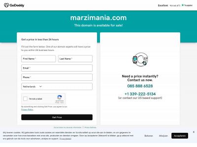 marzimania.com snapshot