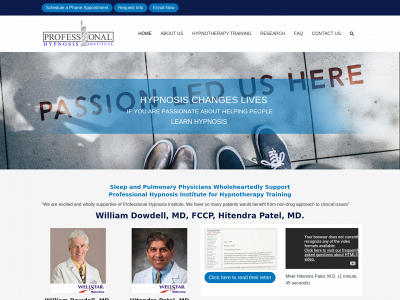 professionalhypnosisinstitute.com snapshot
