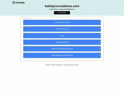 katielynncreations.com snapshot