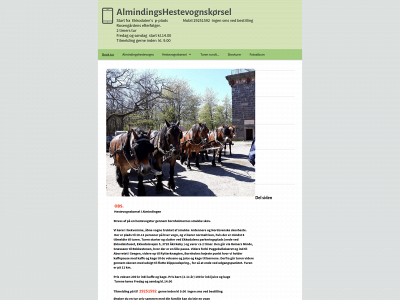 almindingshestevognskoersel.dk snapshot