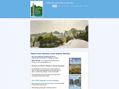 colintonhistory.org.uk snapshot