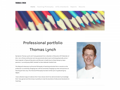 thomaslynchprofessionalportfolio.weebly.com snapshot