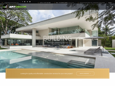 artdecorconstruction.com snapshot