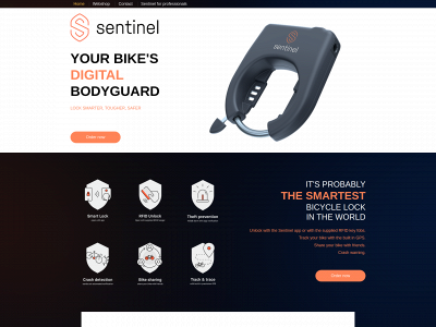sentinel-lock.com snapshot