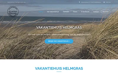 vakantiehuishelmgrasaanzee.be snapshot