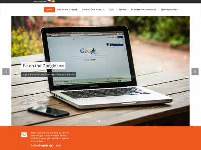 wpdesign.one snapshot