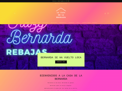 lacasadelabernarda.com snapshot