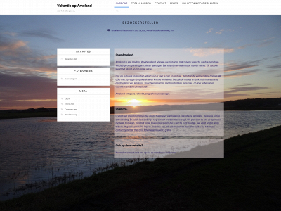vakantieopameland.nl snapshot