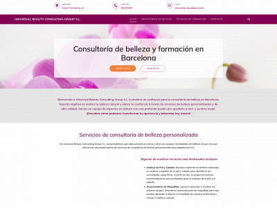 www.universalbeautyconsulting.es snapshot