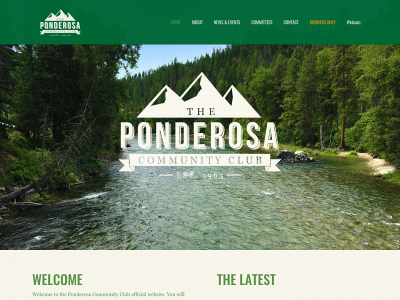 ponderosacommunityclub.org snapshot