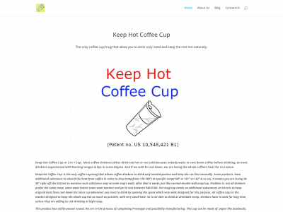 keephotcoffeecup.com snapshot