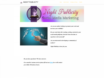 nightpublicity.com snapshot