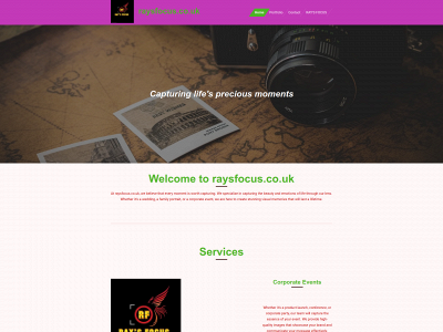 raysfocus.co.uk snapshot