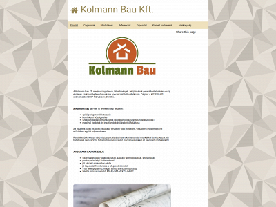 kolmannbau.com snapshot
