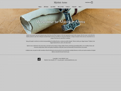 mjolnirarms.com snapshot