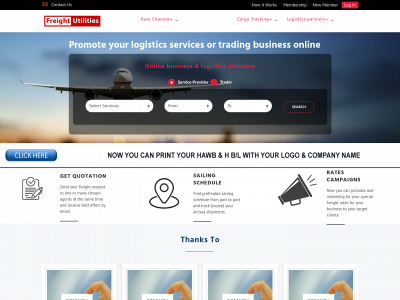 e-cargogate.com snapshot