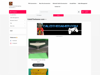 calebthegamer.com snapshot