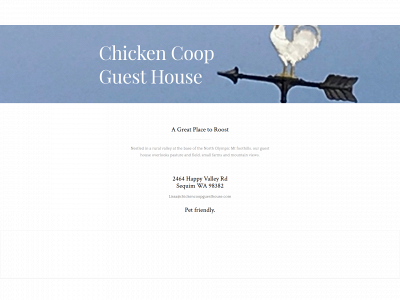 www.chickencoopguesthouse.com snapshot