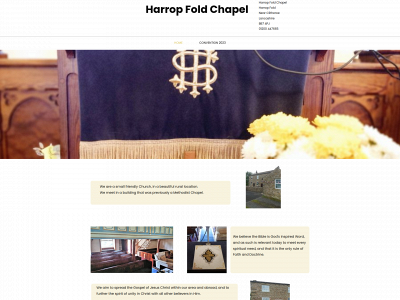 harropfoldchapel.org.uk snapshot